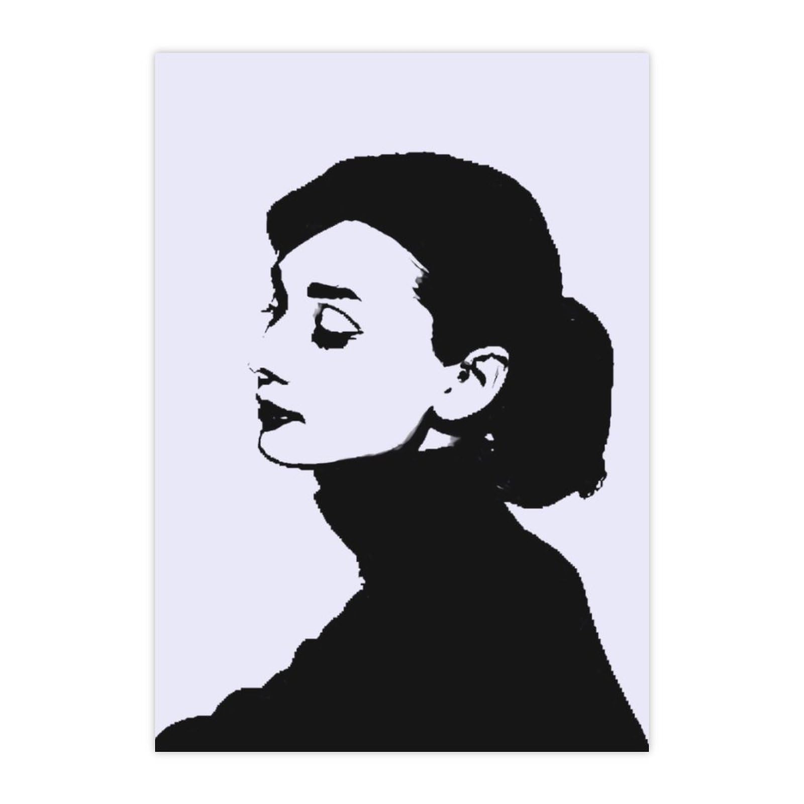 Amazon.co.jp: ステッカーセット オードリー・ヘップバーン Audrey